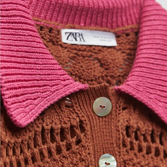 NWT zara knit crop top - Picture 4 of 6